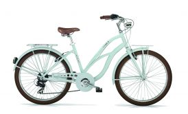 Beach Cruiser dames Maui 26 inch blauw 7 versnellingen