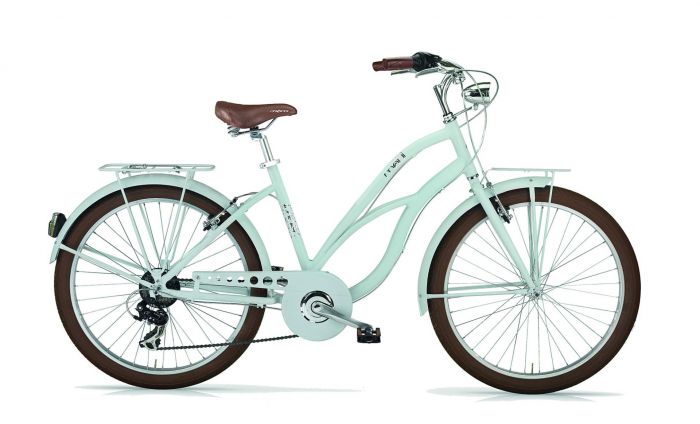 Beach Cruiser dames Maui 26 inch blauw 7 versnellingen